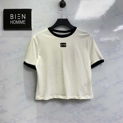 미*미* 우먼 링거 스몰라벨 코튼 반팔 티셔츠 (1:1 HIGH PREMIUM)