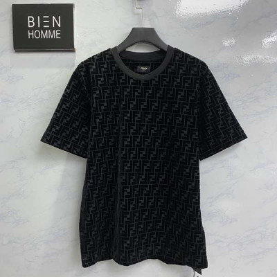 펜D 플록 FF 프린트 반팔 티셔츠 (1:1 HIGH PREMIUM)