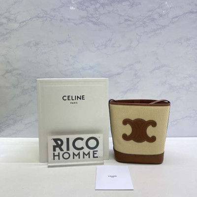 CEL*NE 스몰 퀴르 트리옹프 버킷백 (2color)