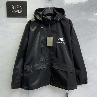 발렌시A가 3B 아이콘 플라티드 후드 자켓 (1:1 HIGH PREMIUM)