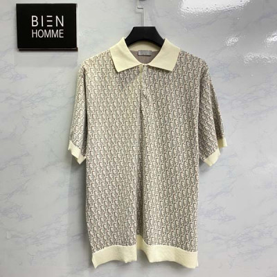 D올 오블리크 폴로 카라 셔츠 (PREMIUM)