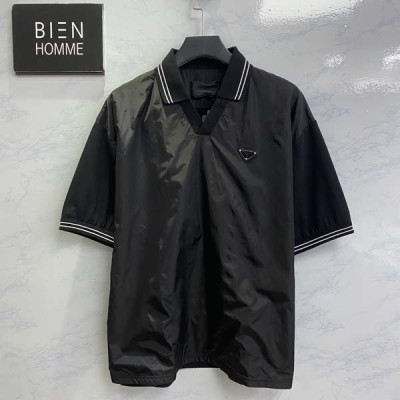 프RA다 피케 폴로 나일론 반팔 티셔츠 (PREMIUM)