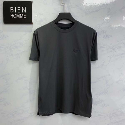 프RA다 코튼 스트레치 자수로고 반팔티셔츠 (PREMIUM)