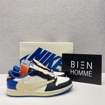 트래비스 스캇 x 프라G먼트 디자인 x N*KE 에어 조던로우 (HIGH PREMIUM)