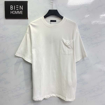 프RA다 삼각 플레이트 포켓 반팔티 (PREMIUM)