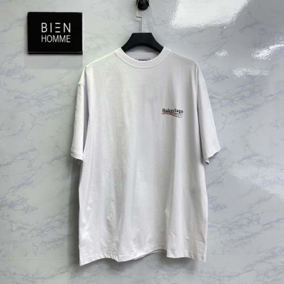 발렌시A가 CAMPAIN 웨이브 반팔 티셔츠 (1:1 HIGH PREMIUM)