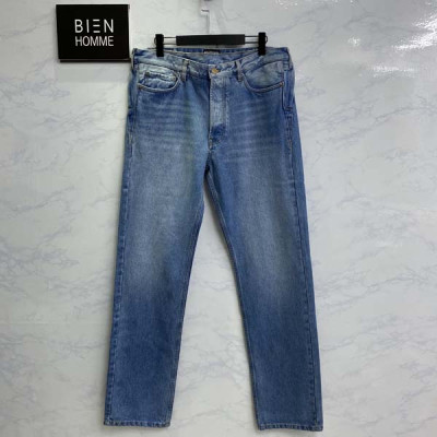 발렌시A가 플랫그라운드 슬림 데님팬츠 (PREMIUM)