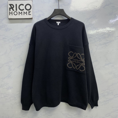 로E베 인타르시아 애너그램 포켓 니트 스웨터 (1:1 HIGH PREMIUM)