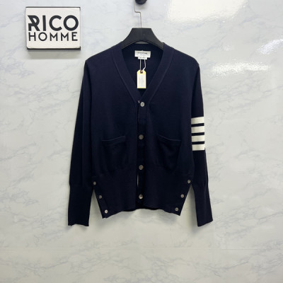 톰*라운 밀라노 스티치 사선 가디건 (PREMIUM)