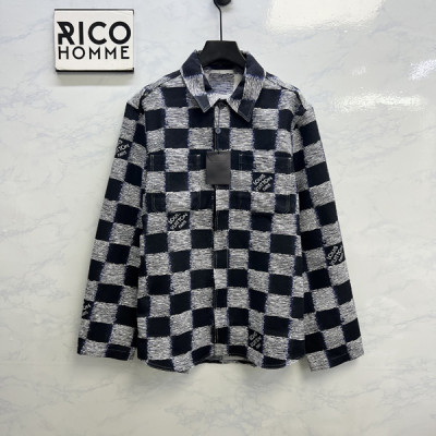 루이B통 다미에 울 오버셔츠 (1:1 HIGH PREMIUM)