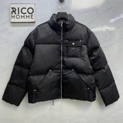 프RA다 리나일론 패치워크 리나일론 다운 자켓 (1:1 HIGH PREMIUM)