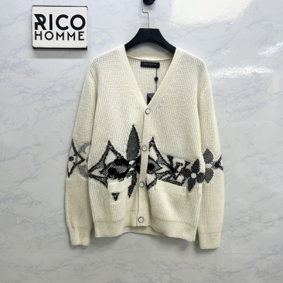 루이B통 LV 인따르시아 플라워 울 가디건 (1:1 HIGH PREMIUM)