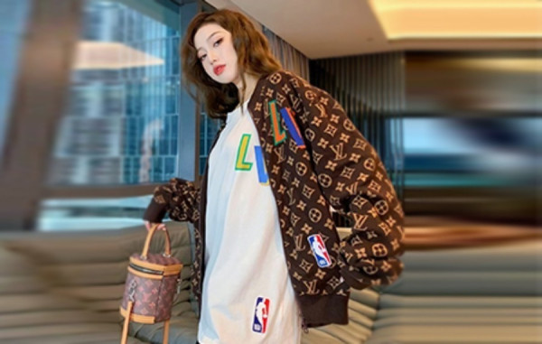 루이B통 X NBA 그래픽 블루종 (HIGH PREMIUM)