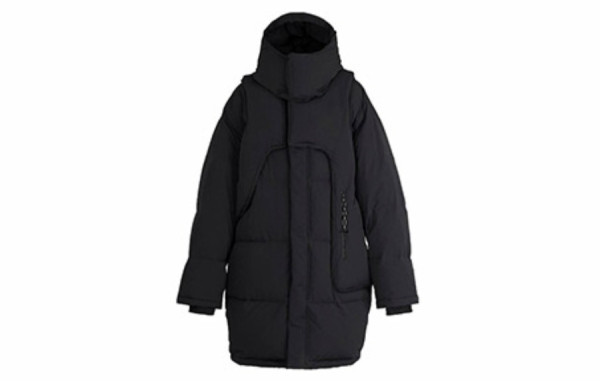 루이B통 트롱프뢰유 3D 미드 레이어 구스다운 푸퍼 패딩