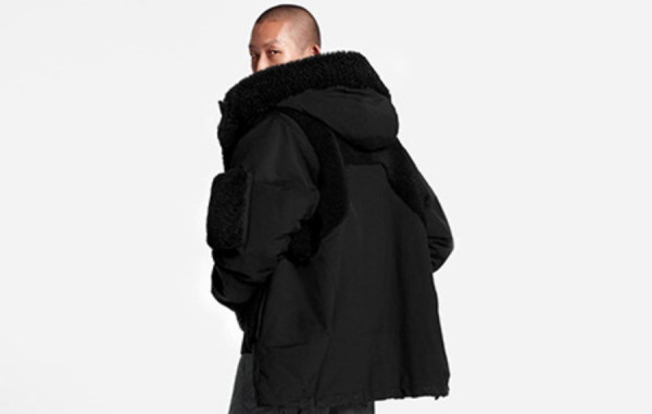 루이B통 트롱프뢰유 시어링 디테일 패디드 파카 (PREMIUM)