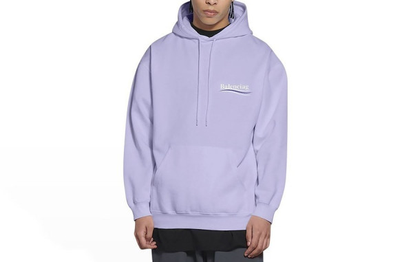 발렌시A가 POLITICAL CAMPAIGN 웨이브 후드티셔츠 (HIGH QUALITY)