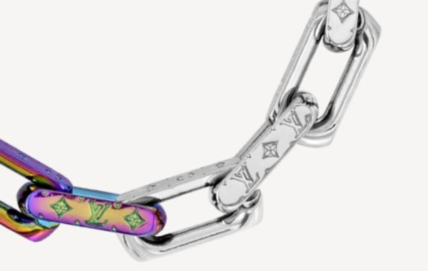 루이B통 멀티 모노그램 체인 아이코닉 팔찌