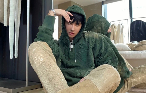 G방시 MMW FADED 빈티지 그린 후드티 (PREMIUM)