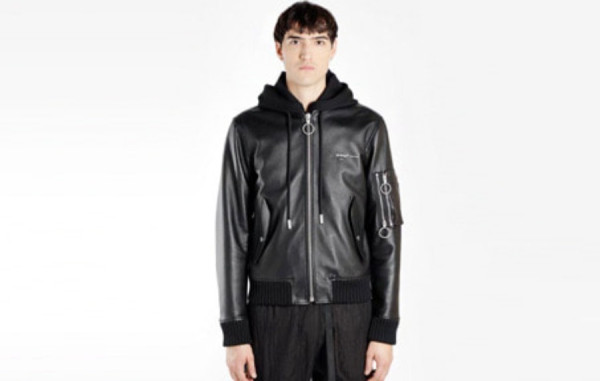 OFF 슬리브 포켓 양가죽 후드자켓 (PREMIUM)