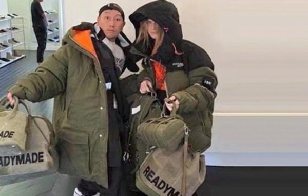 R.M 1945 후드 눕시 덕다운 패딩