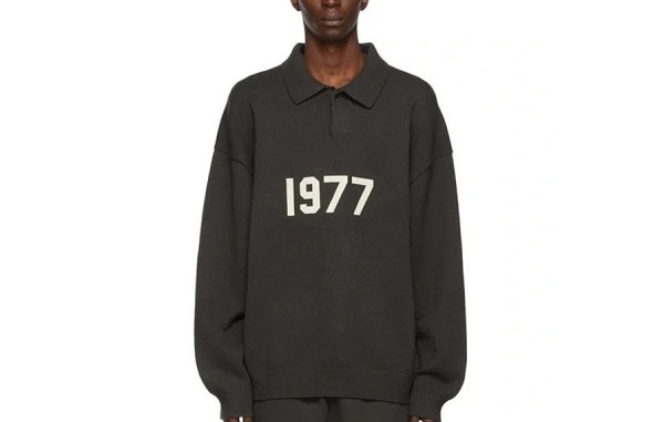 남녀공용 피5갓 X ESSE*TIALS 1977 오버사이즈 폴로 니트 (HIGH QUALITY)