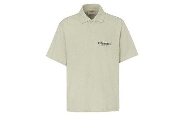 피5갓 X ESSE*TIALS 심플로고 하프 카라티셔츠 (PREMIUM)