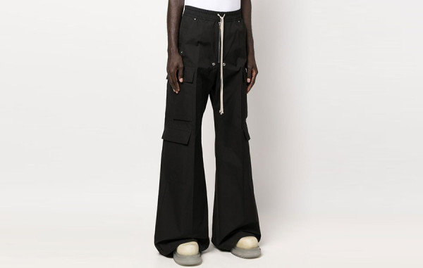 남녀공용 릭5웬스 벨라 드로스트링 카고 팬츠 (1:1 HIGH PREMIUM)