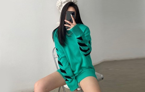 남녀공용 OFF 2020 베이직 라운드 니트 (3color)