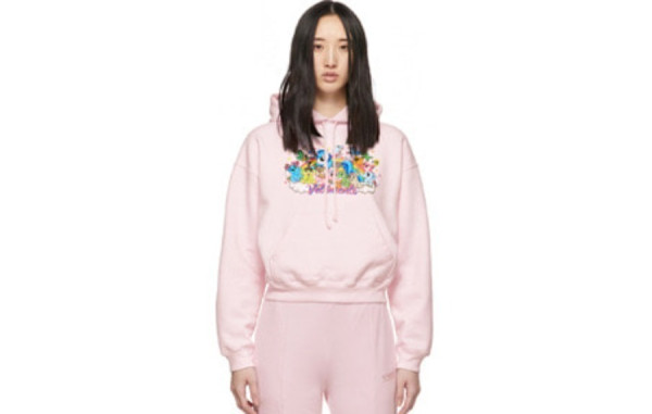 V.T.M 핑크 유니콘 후드티 (PREMIUM)