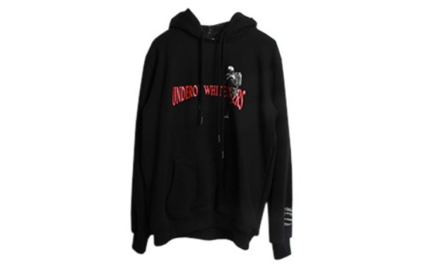 OFF X U더커버 콜라보 양면 오버핏 후드티