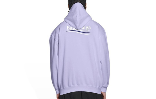 발렌시A가 POLITICAL CAMPAIGN 웨이브 후드티 (HIGH QUALITY)