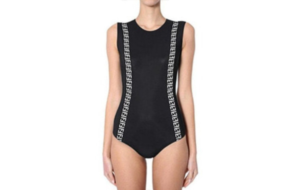 펜D 사이드로고 원피스 수영복