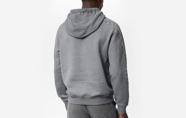 루이B통 모노그램 서클 컷 후드티 (PREMIUM)