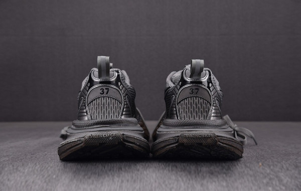 발렌시A가 3XL 트레이너 스니커즈 (다크그레이)