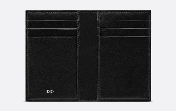 D올 오블리크 자카드 2단 카드지갑 (2color)