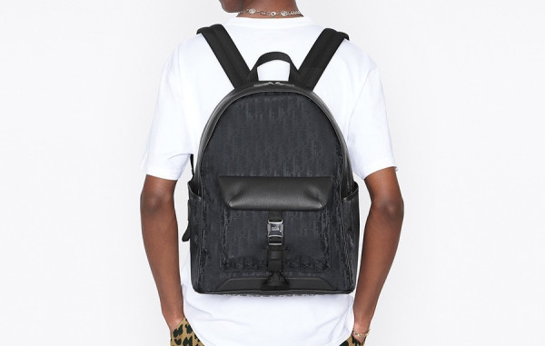 D올 EXPLORER 오블리크 소가죽 백팩 (2color)