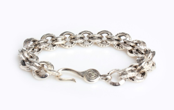 크롬HA츠 B링 더블 체인팔찌 (순은 s925)