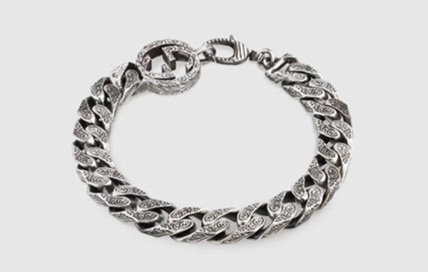 9찌 인터로킹 체인 팔찌