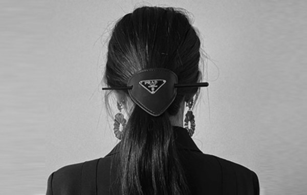프RA다 가죽 헤어 클립 (2color)