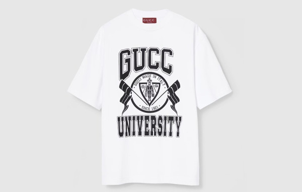 9찌 유니버시티 헤비 펠트 반팔 티셔츠 (PREMIUM)