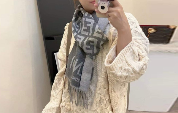 펜D FF 자카드 머플러 (3color)