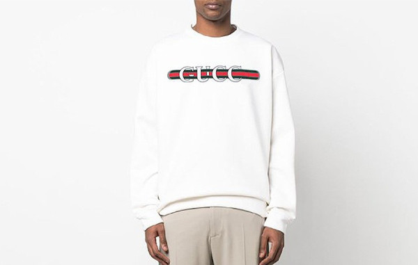 남녀공용 9찌 삼선로고 맨투맨 티셔츠 (4color)