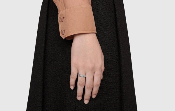 9찌 실버925 Maison de l'amour 반지 (HIGH QUALITY)