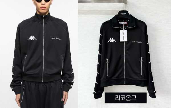 남녀공용 ACN x Kappa 사이드 로고 자켓 & 팬츠 (1:1 HIGH PREMIUM)