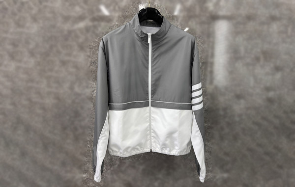 톰*라운 립스탑 블록 윈드브레이커 자켓 (PREMIUM)