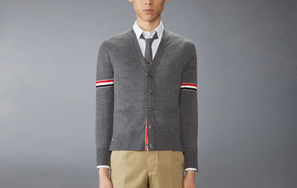 남녀공용 톰*라운 시그니처 울 암밴드 가디건 (PREMIUM)