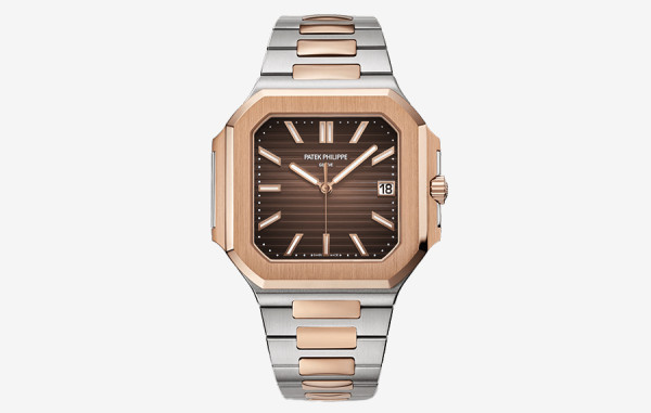 파*필립 큐비투스 초코 그라데이션 로즈골드 콤비 45mm 1:1 최상급 (싱크 98.6%)