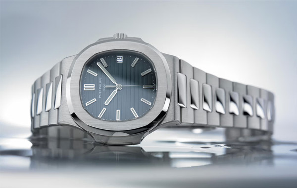 파*필립 노틸러스 청판 V1 [손*민 착용] 40mm 1:1 최상급 (싱크 98.9%)