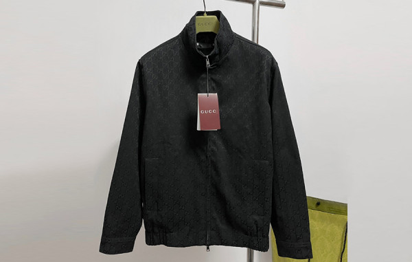 9찌 GG 로고 자카드 자켓 (PREMIUM)