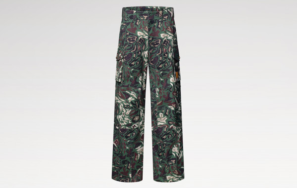 루이B통 LV 카모 멀티 카고 팬츠 (PREMIUM)